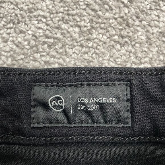 AG Adriano Goldschmied Farrah Ankle High Rise Skinny Jeans Women 25R Black 26x29 - Picture 9 of 16